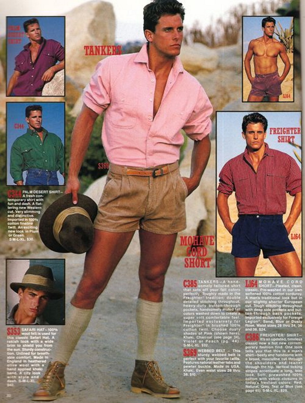 80s Men's Fashion & Clothing for Guys — free download