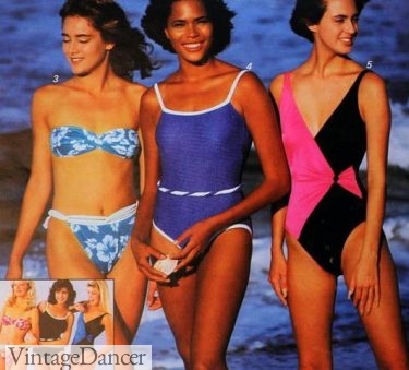 1980s swimsuits bathing suits 80s