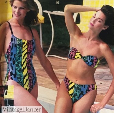 1980s swimsuits bathing suits 80s