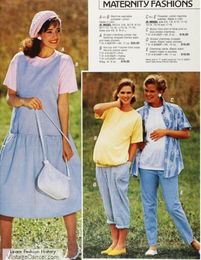 1980s maternity clothes