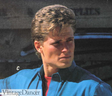 80s mens hairstyle, the surfer cool dude