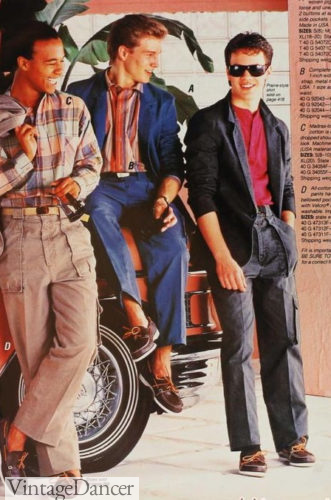 80s Men s Fashion Clothing for Guys