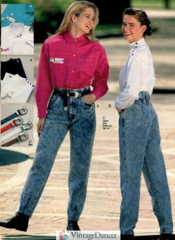80s casual clothes