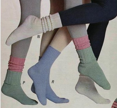 1988 layers of scrunch socks