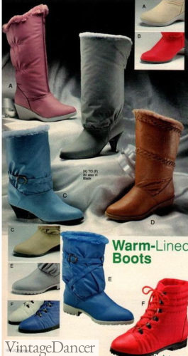 1988 puffer boots womens boots