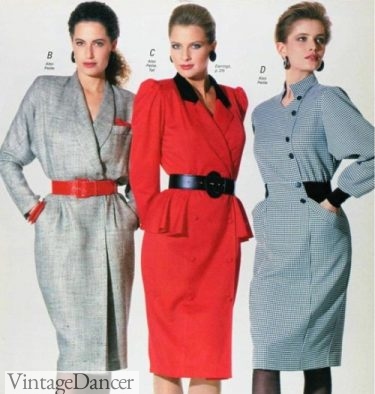 80s Dress Styles  Casual to Formal 1980s Dress Fashions