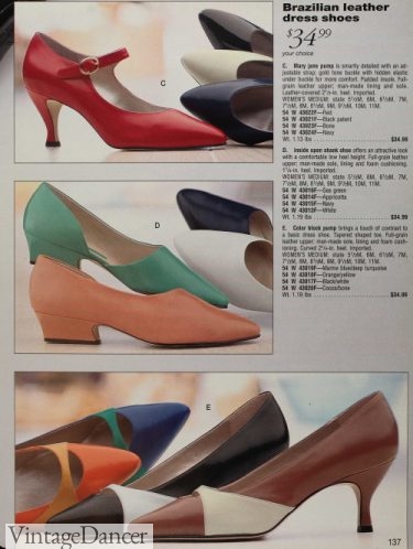 1993 heels shoes women's footwear 90s