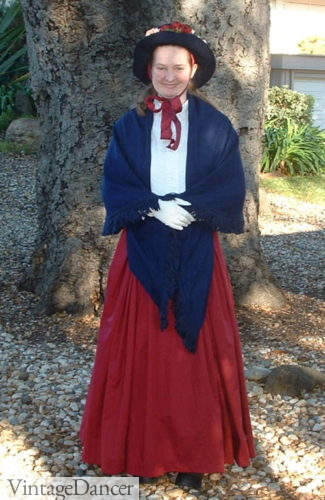 Victorian dickens fair costumes 1840s 1850s