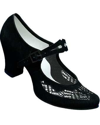 Velvet Mary Jane Shoes