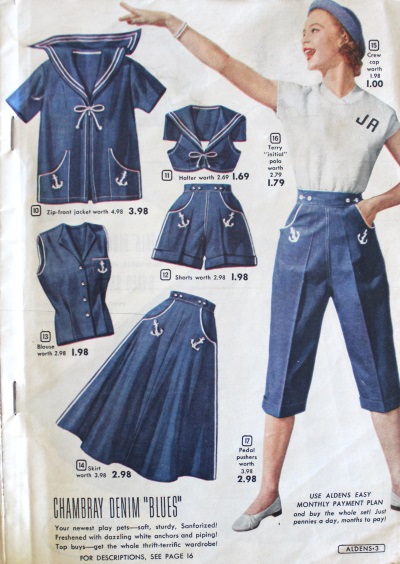 1953 sailor themed outfits