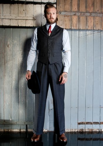 Vintage inspired menswear at 20th century chap