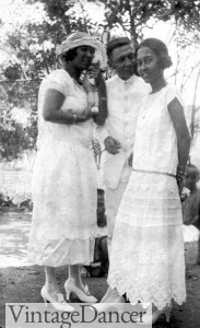 1920s lawn dress