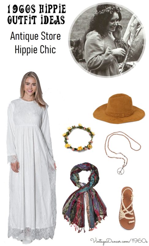 70s Outfits – 70s Style Ideas for Women Antique Hippie  AT vintagedancer.com