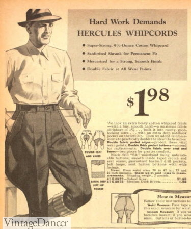 1941 breeches work outfit