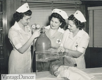 1940s nurses ww2 women