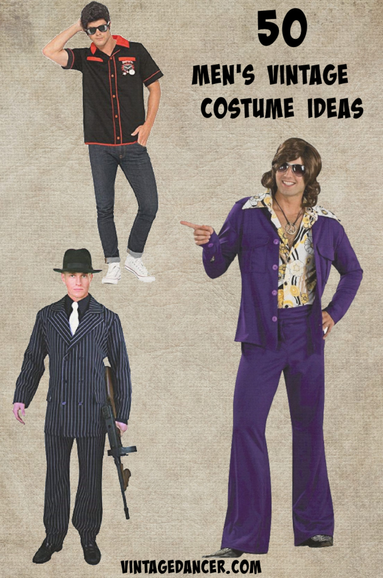 50 Men's Vintage Halloween Costume Ideas