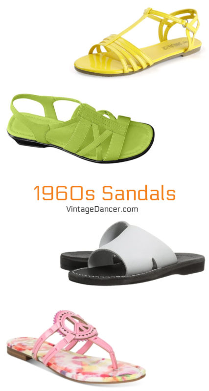 60s sandals 1960s sandals flats summer shoes a VintageDancer