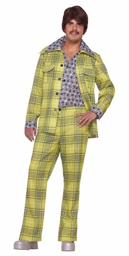 70s mens plaid suit for the Detective costume