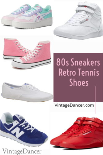 80s sneaker 80s tennis shoes 80s Reebok 80s New Balance shoes
