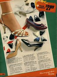 80s evening heels shoes