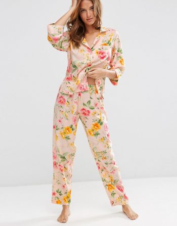 With their floral print, these pajamas from ASOS are both feminine and practical.