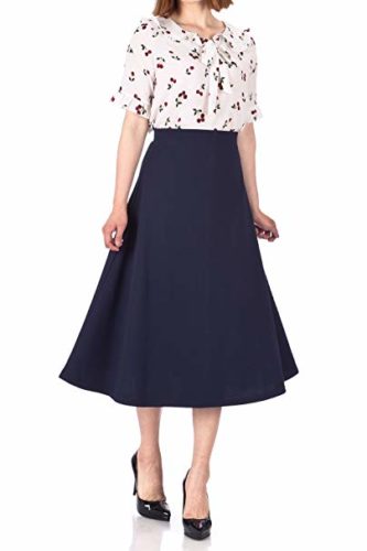 1940s skirt and blouse outfit