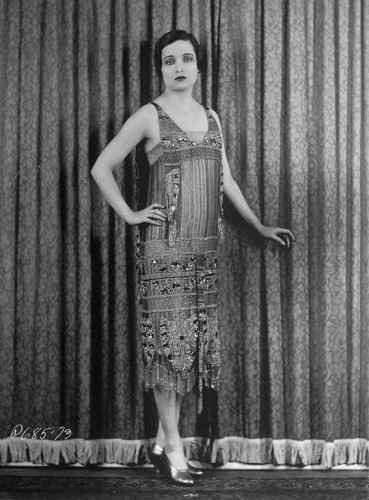 1920s vintage evening dress