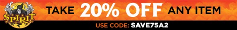 Save 20% off any order $75+ with code SAVE75A2 now through 10/7