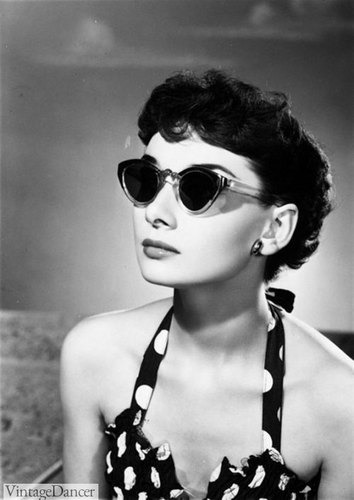 1950s Glasses Sunglasses History For Women 