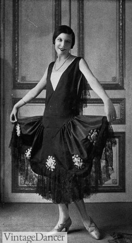 1926 Entr'acte Robe du Soir de la Maison Agnes evening dress 1920s