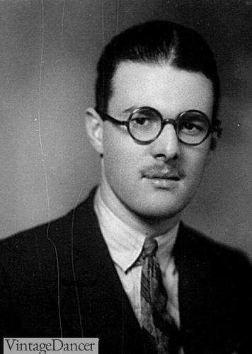 Australian Young Men in the 1920s glasses eyewear eyeglasses frames