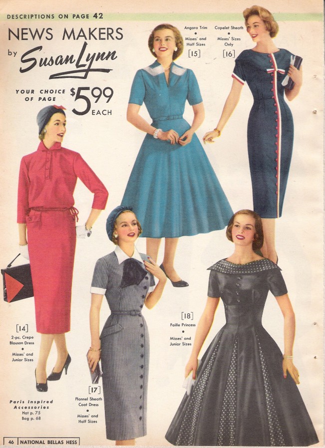 Was trugen Frauen in den 1950er Jahren? 1950er Jahre Fashion Guide Mark