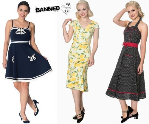 Banned 50s dresses