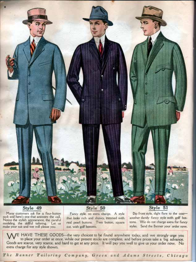 1910s Men's Edwardian Fashion and Clothing Guide