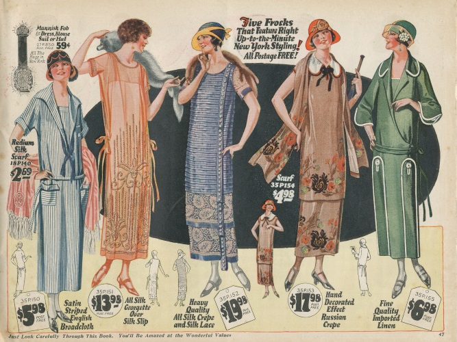 1920s Fashion & Women's Clothing Trends