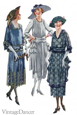 1920s day dresses. Shop more at VintageDancer.com