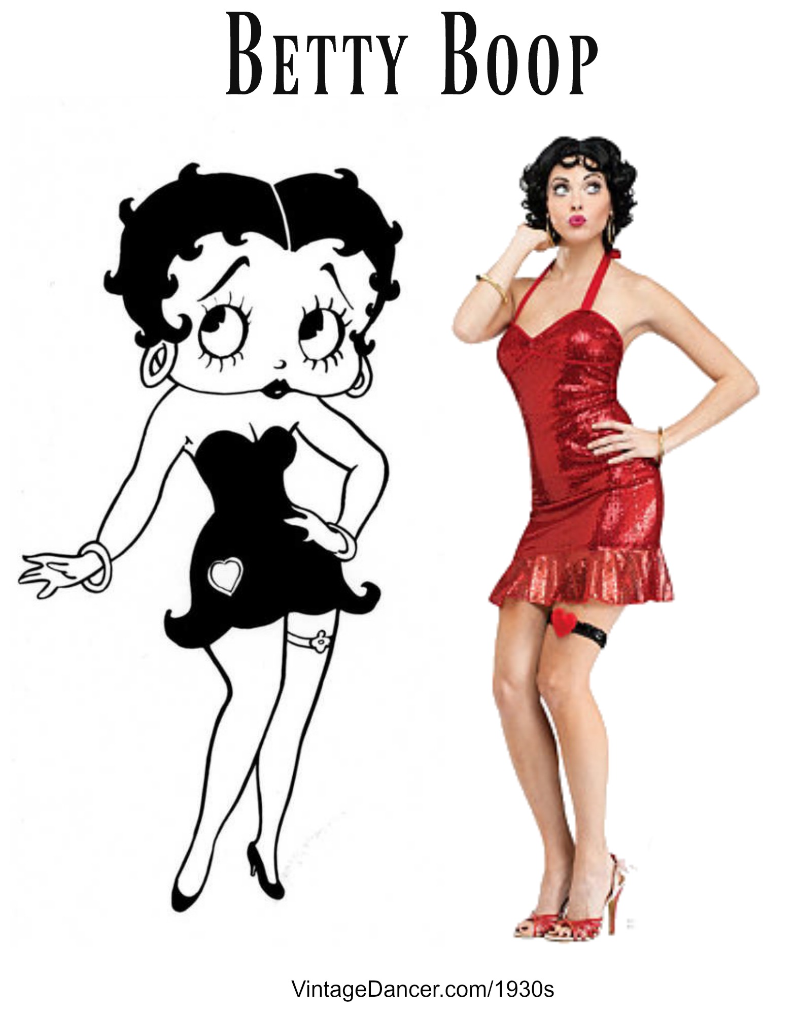 betty boop original outfit