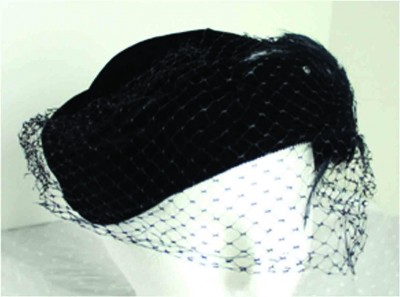 small hat with netting