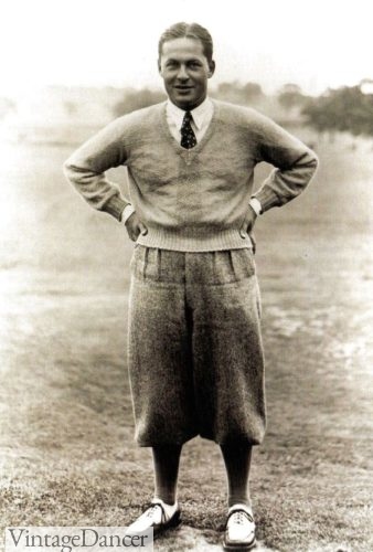 Bobby Jones golf's in plus 4 knickers 1930s