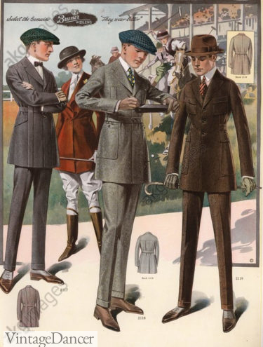 1920 Men's sport suits