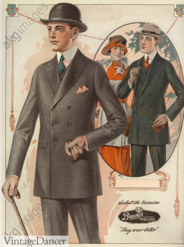 1920 Double breasted suit