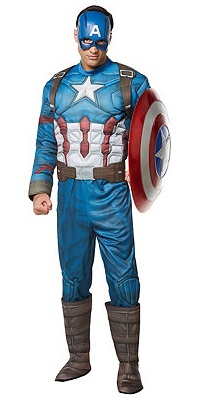 Captain America 1940s Comic Superhero costume for men