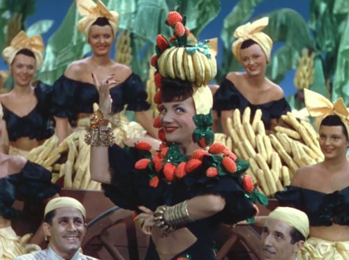 Carmen Miranda is a perfect choice for a vintage inspired Halloween outfit.