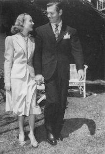 Carole Lombard Clark Gable wedding, 1939
