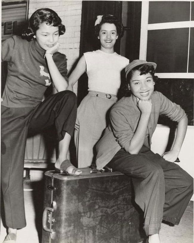 black fashion in the 50s