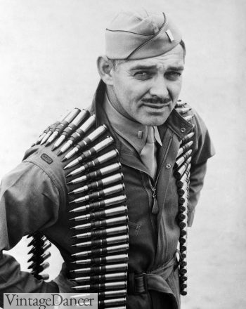 Clark Gable, movie actor and aerial gunner in the Army Air Forces, 1943