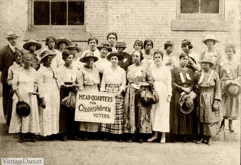 1900s -1910s Black Fashion, Edwardian African American Clothing Photos