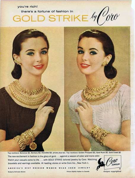 1950s Jewelry Styles and History