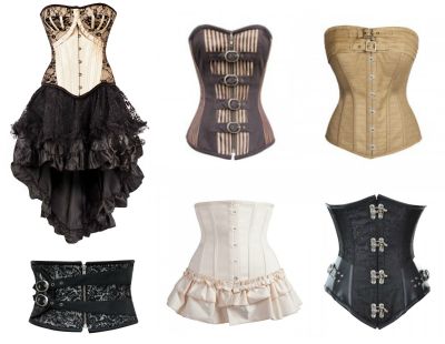 Steampunk corsets at CorsetStory.com