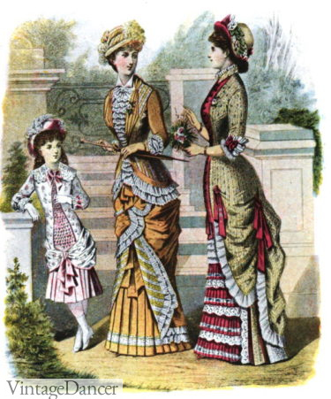 1870s Children&#8217;s Clothing, Vintage Dancer